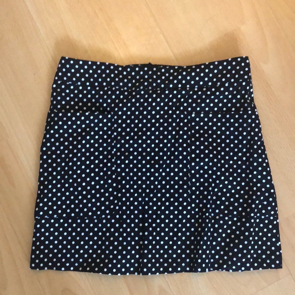 LF polka dot mini skirt